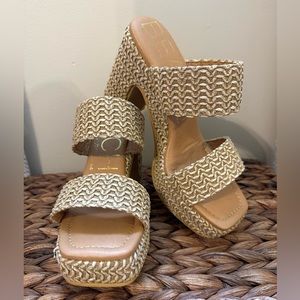 Matisse| GEM PLATFORM HEEL in Cognac